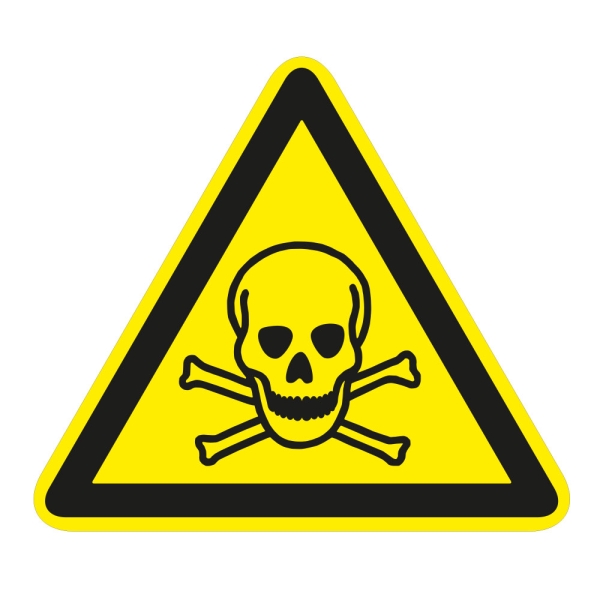 Warning against toxic substances
